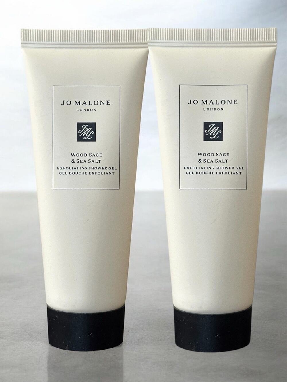Jo Malone 2x Wood Sage & Sea Salt Body & Hand Wash 2.5oz/75ml New